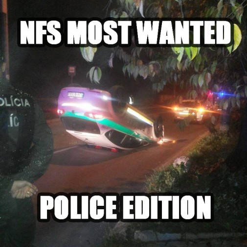 NFS Most Wanted - SVK Police Edition
