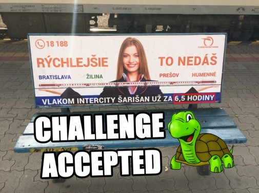 Rýchlejšie to nedáš - challenge accepted!